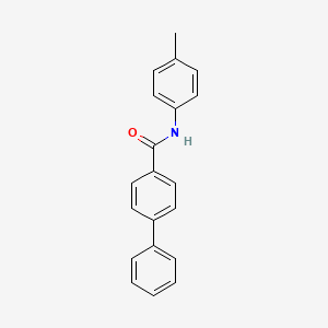 N-(4-methylphenyl)biphenyl-4-carboxamide