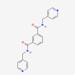 N,N'-bis(pyridin-4-ylmethyl)benzene-1,3-dicarboxamide