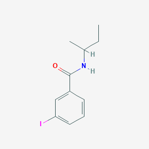 N-(butan-2-yl)-3-iodobenzamide