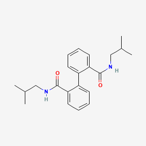 N,N'-bis(2-methylpropyl)biphenyl-2,2'-dicarboxamide