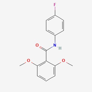 N-(4-fluorophenyl)-2,6-dimethoxybenzamide