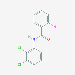 molecular formula C13H8Cl2INO B11175740 N-(2,3-dichlorophenyl)-2-iodobenzamide 