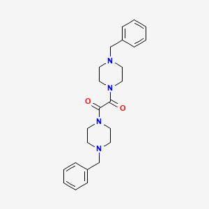 1,2-Bis(4-benzylpiperazin-1-yl)ethane-1,2-dione