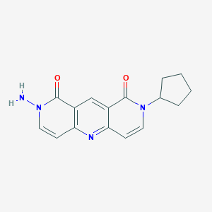 2-amino-8-cyclopentylpyrido[4,3-b][1,6]naphthyridine-1,9(2H,8H)-dione