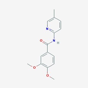 3,4-dimethoxy-N-(5-methylpyridin-2-yl)benzamide