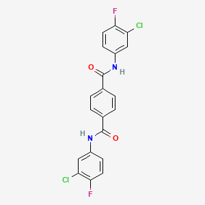 N,N'-Bis-(3-chloro-4-fluoro-phenyl)-terephthalamide