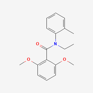 N-ethyl-2,6-dimethoxy-N-(2-methylphenyl)benzamide