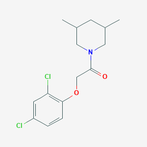 2-(2,4-Dichlorophenoxy)-1-(3,5-dimethylpiperidin-1-yl)ethanone