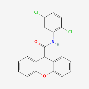 N-(2,5-dichlorophenyl)-9H-xanthene-9-carboxamide