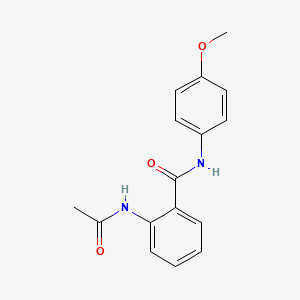 2-(acetylamino)-N-(4-methoxyphenyl)benzamide