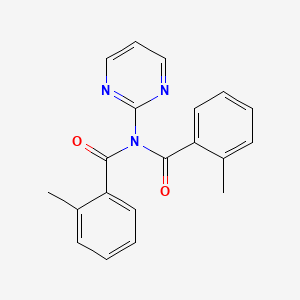 2-methyl-N-[(2-methylphenyl)carbonyl]-N-(pyrimidin-2-yl)benzamide