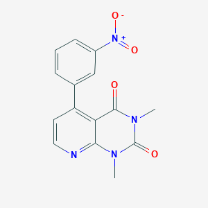 1,3-dimethyl-5-(3-nitrophenyl)pyrido[2,3-d]pyrimidine-2,4(1H,3H)-dione