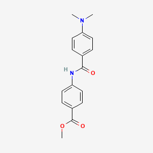 Methyl 4-({[4-(dimethylamino)phenyl]carbonyl}amino)benzoate