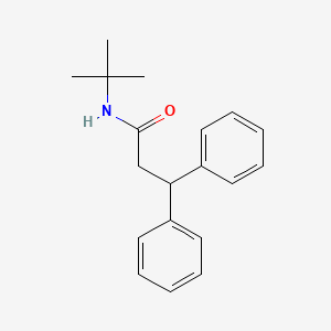 N-tert-butyl-3,3-diphenylpropanamide