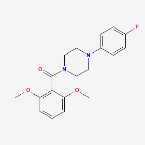 1-(2,6-Dimethoxybenzoyl)-4-(4-fluorophenyl)piperazine