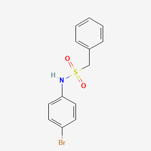 N-(4-bromophenyl)-1-phenylmethanesulfonamide