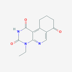 4-ethyl-9,10-dihydropyrimido[4,5-c]isoquinoline-1,3,7(2H,4H,8H)-trione