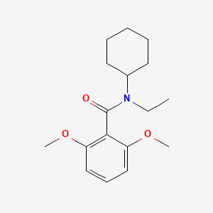 N-cyclohexyl-N-ethyl-2,6-dimethoxybenzamide