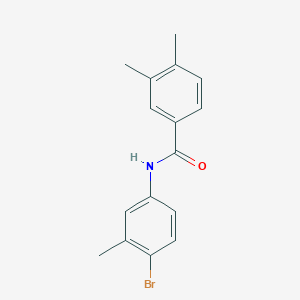 N-(4-bromo-3-methylphenyl)-3,4-dimethylbenzamide