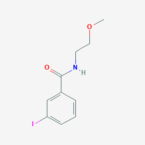 3-iodo-N-(2-methoxyethyl)benzamide