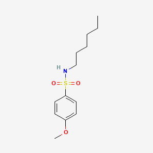 N-hexyl-4-methoxybenzenesulfonamide