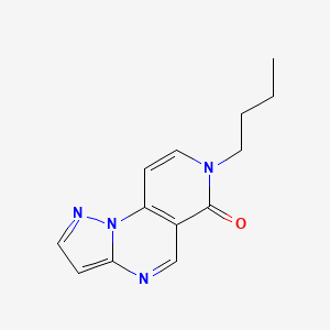 7-butylpyrazolo[1,5-a]pyrido[3,4-e]pyrimidin-6(7H)-one