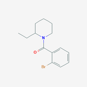 (2-Bromophenyl)(2-ethylpiperidin-1-yl)methanone