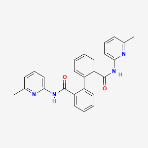 N,N'-bis(6-methylpyridin-2-yl)biphenyl-2,2'-dicarboxamide