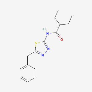 N-(5-benzyl-1,3,4-thiadiazol-2-yl)-2-ethylbutanamide