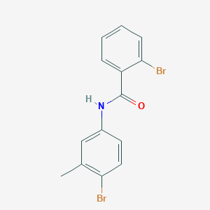 2-bromo-N-(4-bromo-3-methylphenyl)benzamide