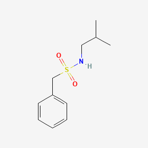 N-(2-methylpropyl)-1-phenylmethanesulfonamide