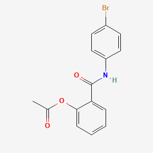 [2-[(4-bromophenyl)carbamoyl]phenyl] Acetate