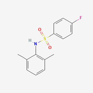 N-(2,6-dimethylphenyl)-4-fluorobenzenesulfonamide