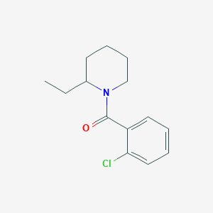 (2-Chlorophenyl)(2-ethylpiperidin-1-yl)methanone