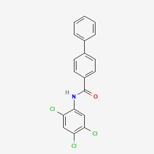 N-(2,4,5-trichlorophenyl)biphenyl-4-carboxamide