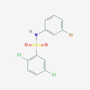 N-(3-bromophenyl)-2,5-dichlorobenzenesulfonamide