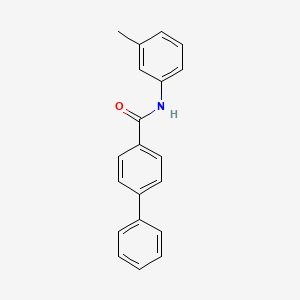 N-(3-methylphenyl)biphenyl-4-carboxamide