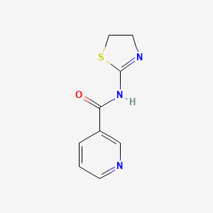 N-(4,5-dihydro-1,3-thiazol-2-yl)pyridine-3-carboxamide