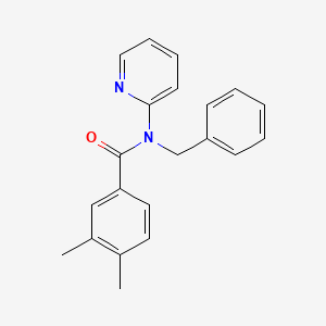 N-benzyl-3,4-dimethyl-N-(pyridin-2-yl)benzamide