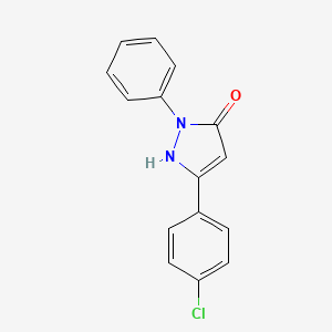 3-(4-chlorophenyl)-1-phenyl-1H-pyrazol-5-ol