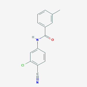 N-(3-chloro-4-cyanophenyl)-3-methylbenzamide