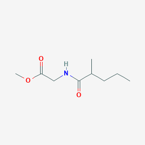 methyl N-(2-methylpentanoyl)glycinate