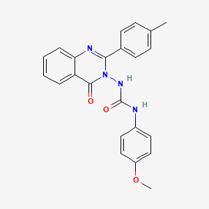 1-(4-methoxyphenyl)-3-[2-(4-methylphenyl)-4-oxoquinazolin-3(4H)-yl]urea