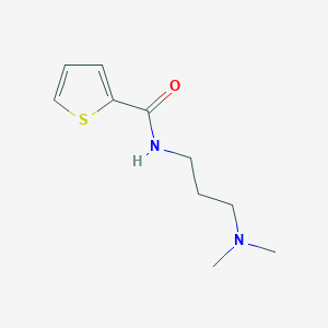 N-[3-(dimethylamino)propyl]thiophene-2-carboxamide