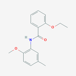 2-ethoxy-N-(2-methoxy-5-methylphenyl)benzamide