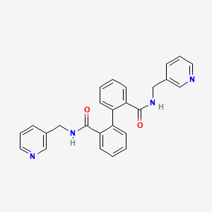 N,N'-bis(pyridin-3-ylmethyl)biphenyl-2,2'-dicarboxamide