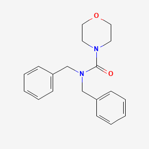 N,N-dibenzylmorpholine-4-carboxamide