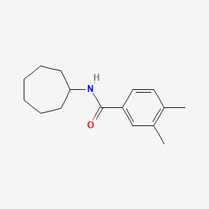 N-cycloheptyl-3,4-dimethylbenzamide