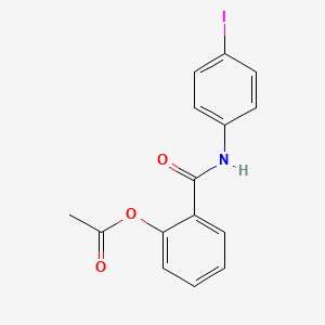 [2-[(4-iodophenyl)carbamoyl]phenyl] Acetate