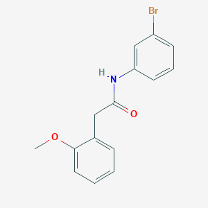 N-(3-bromophenyl)-2-(2-methoxyphenyl)acetamide